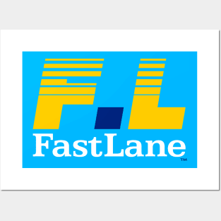 FAST LANE R Posters and Art